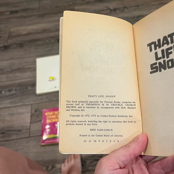 Vintage Peanuts Snoopy Book Lot - 8 Classic Titles (1960s-1970s) - Picture 4 of 11